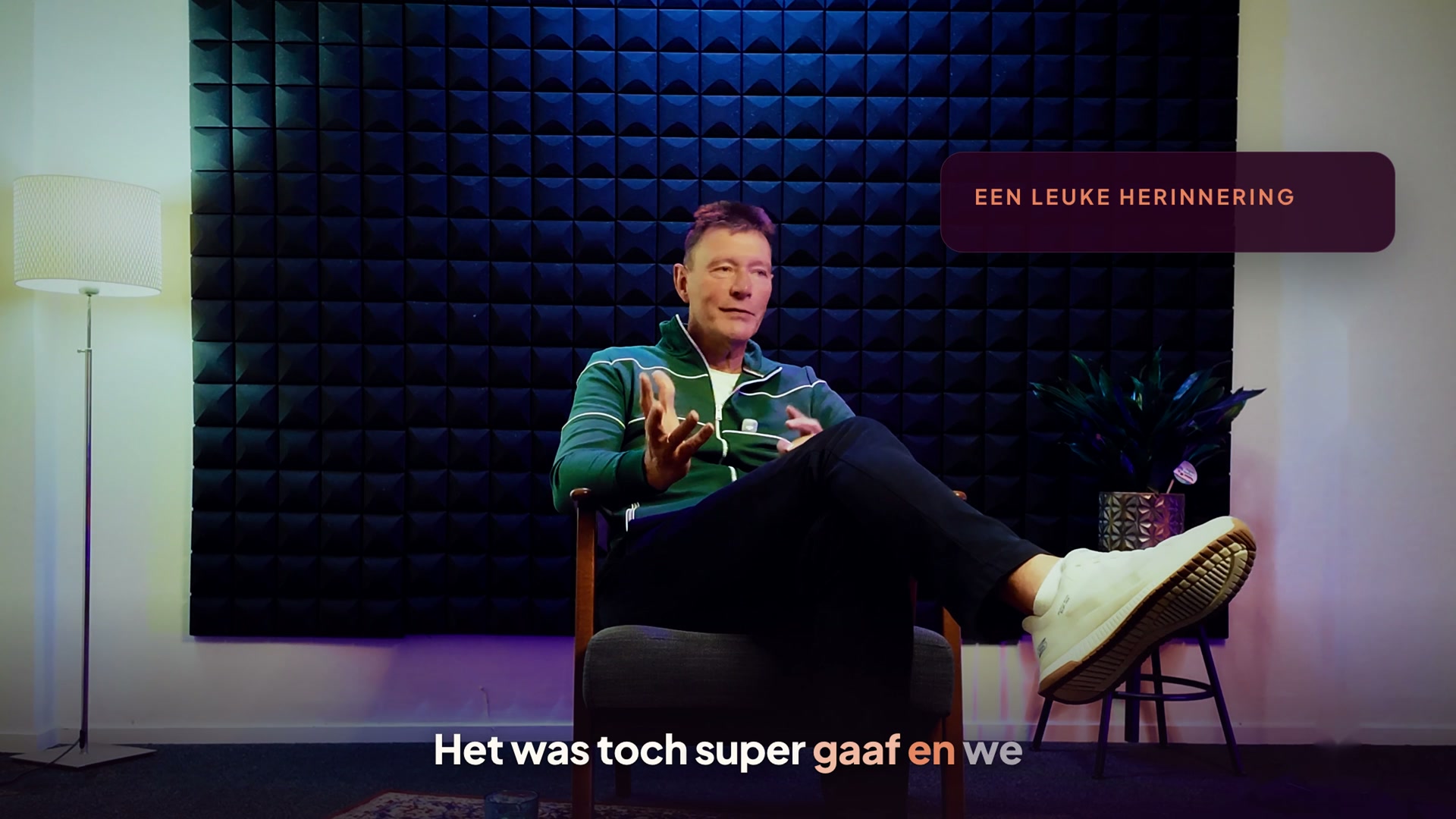 Cees in de clip over het teamuitje
