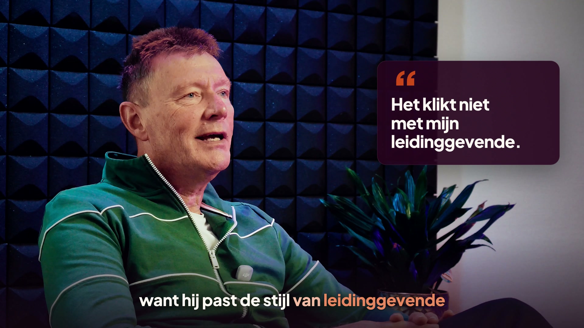 Cees in de clip over vertrekken om een baas
