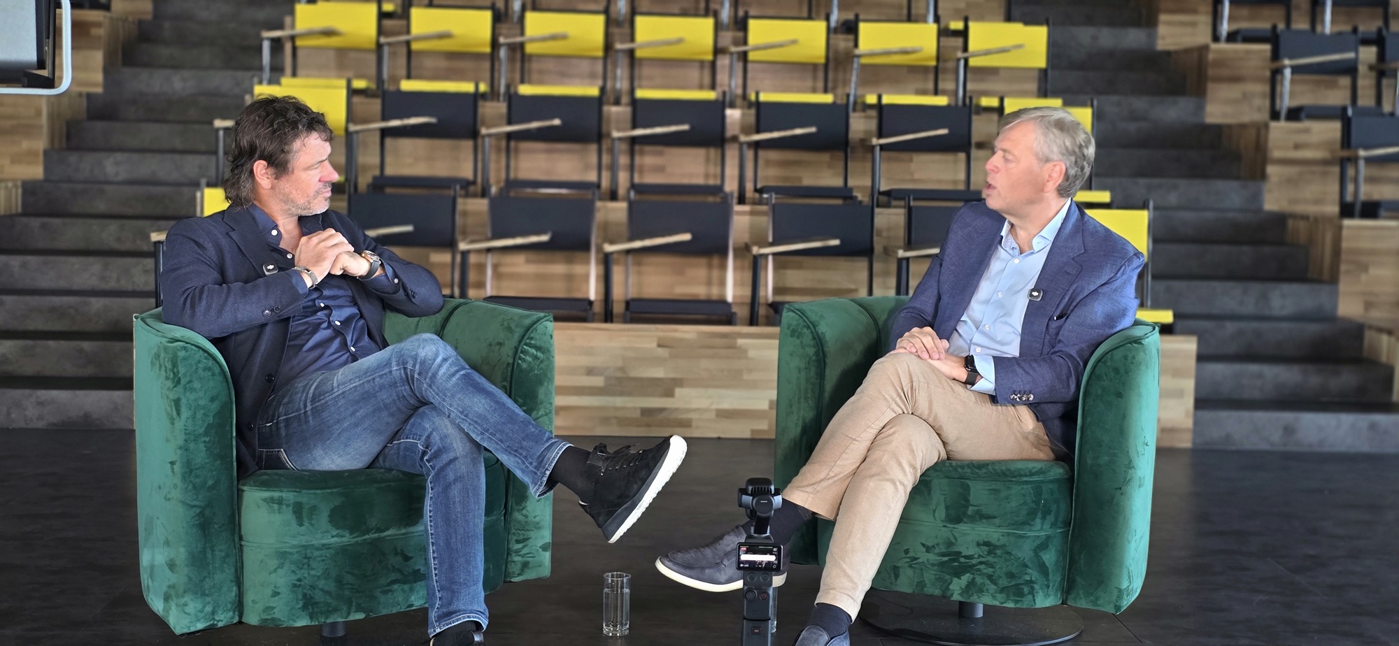 Eric Stubbé en Maarten de Gruyter in gesprek bij Ruimtecomfort Live