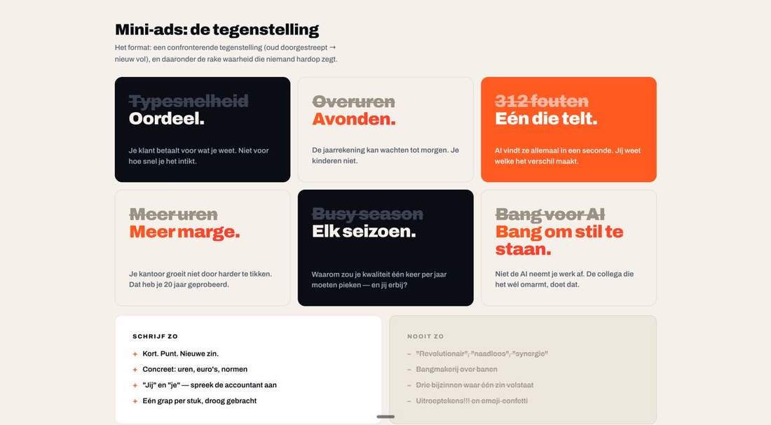 Werk voor AI4 Accountancy