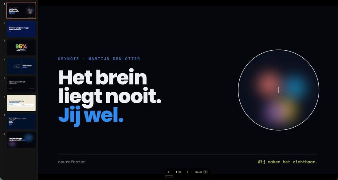 Werk voor Neurofactor