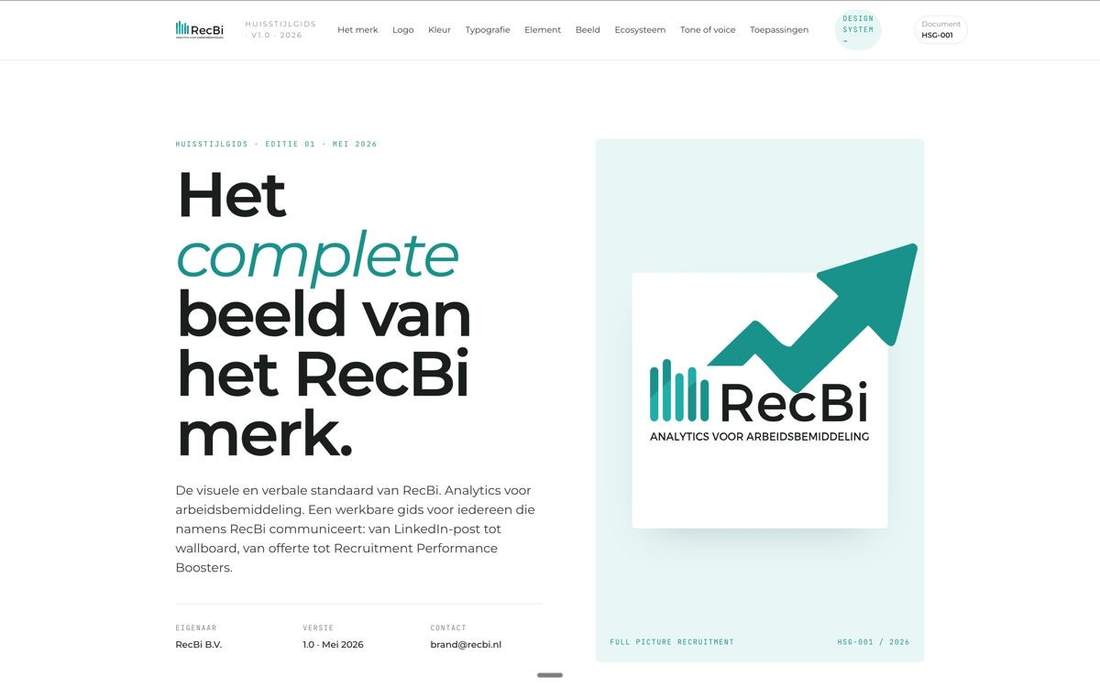 Werk voor RecBi