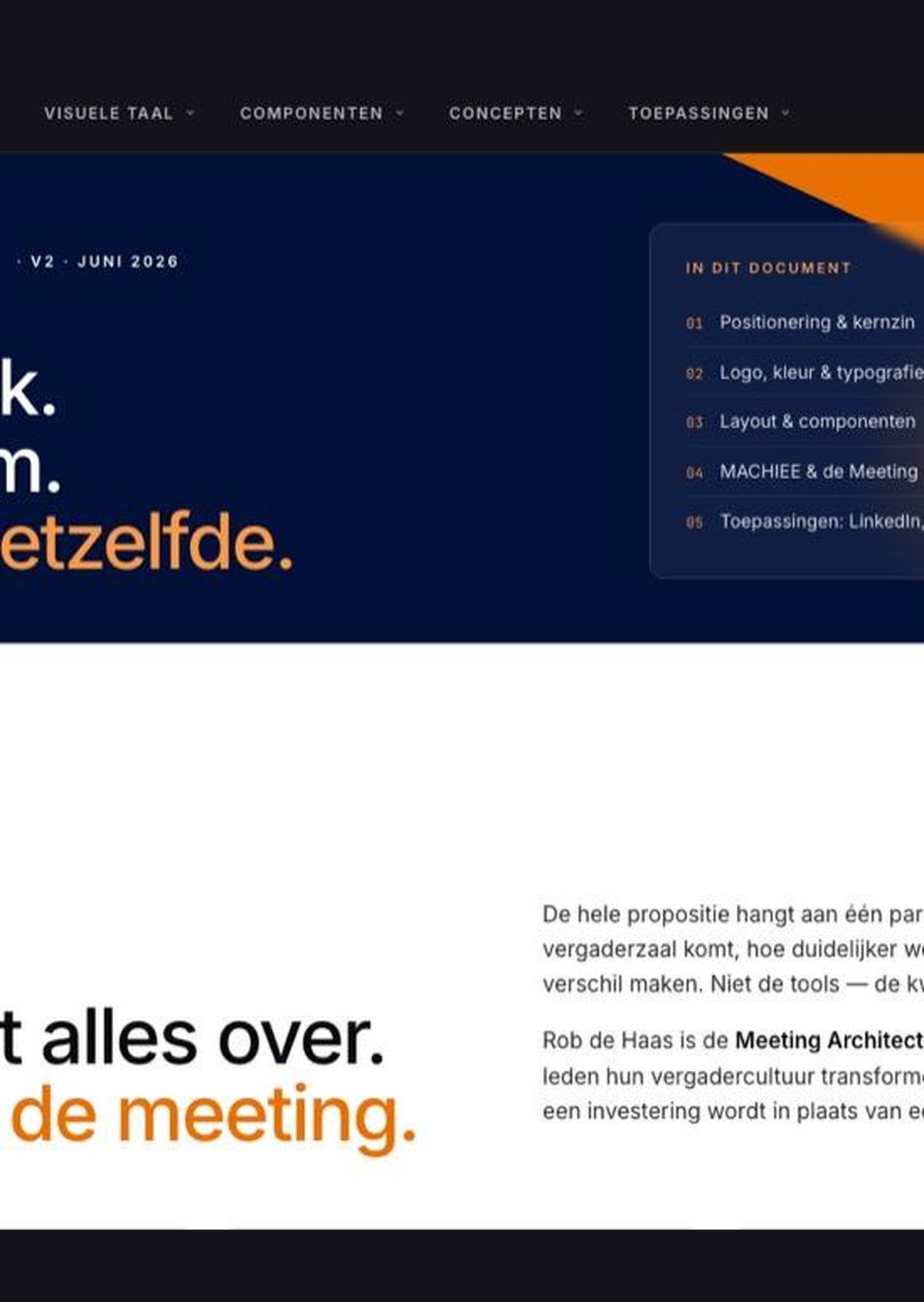 Werk voor Rob de Haas