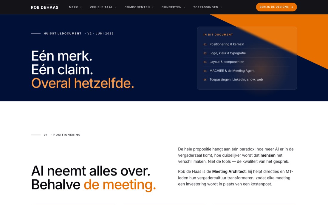 Werk voor Rob de Haas