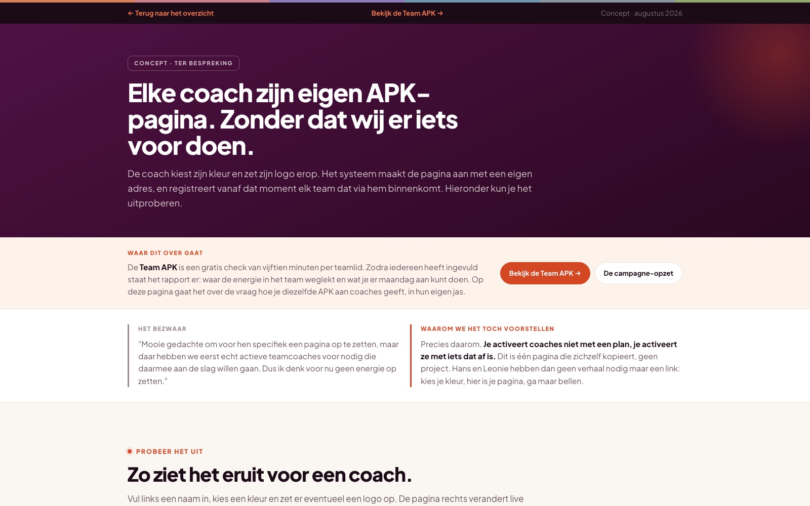 Werk voor Teamenergie