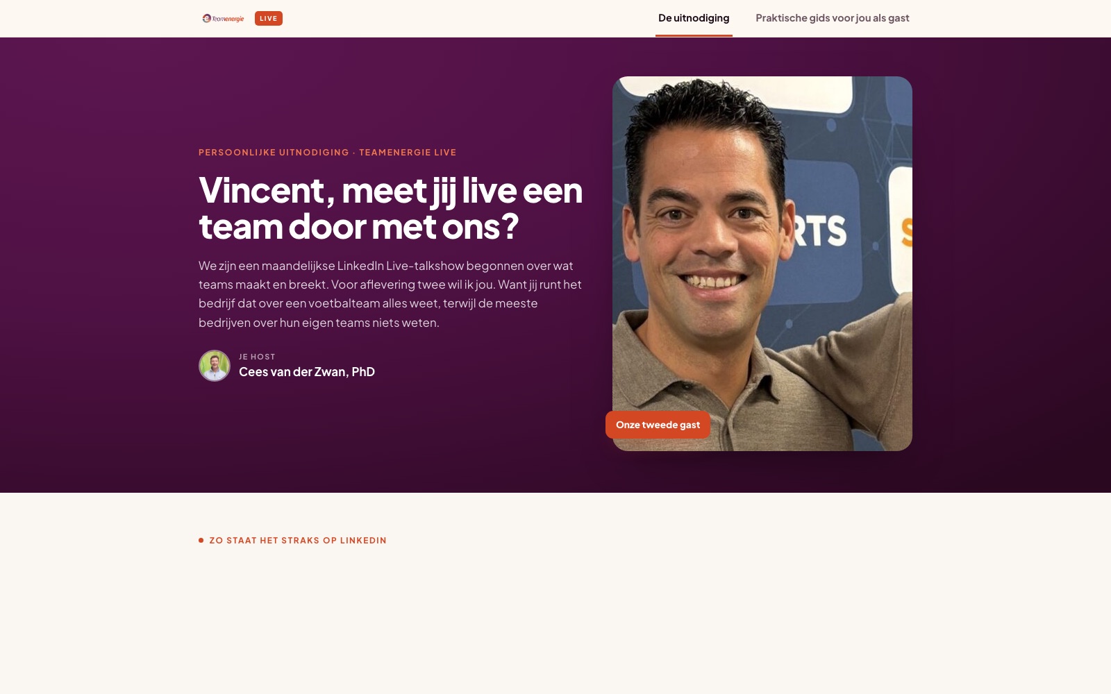 Werk voor Teamenergie