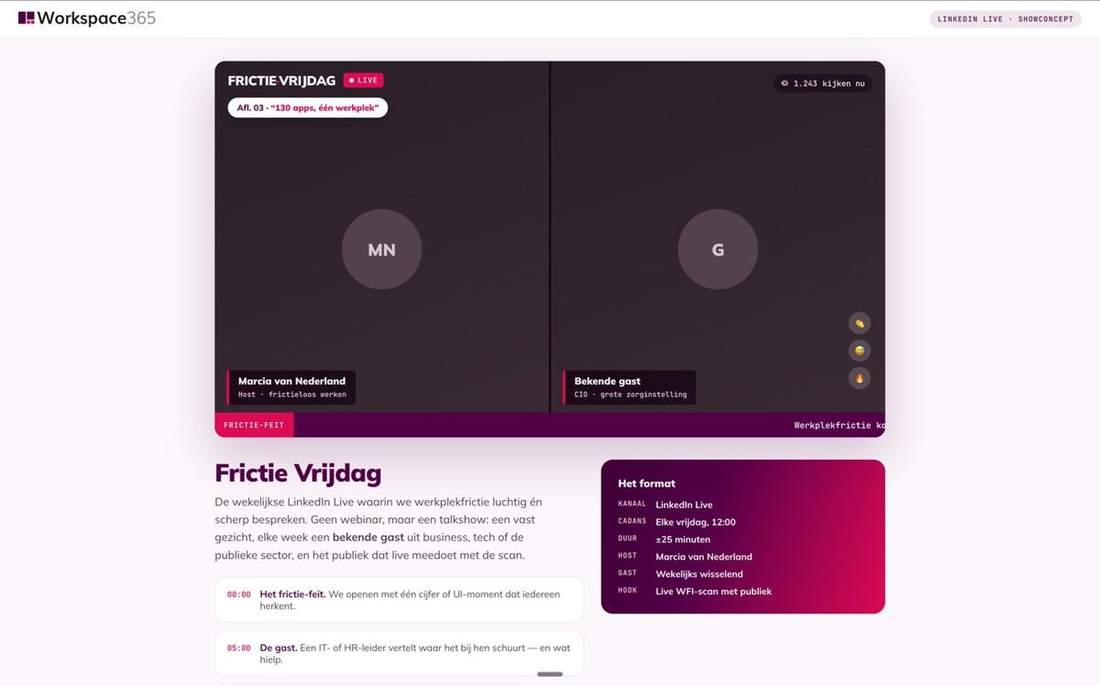 Werk voor Workspace 365
