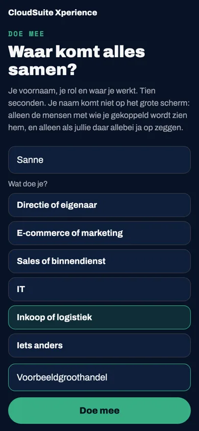 Aanmelden