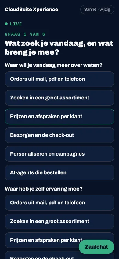 Wie is er
