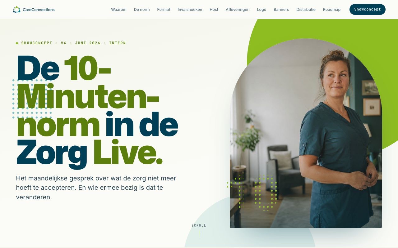 CareConnections: De 10-minutennorm in de zorg.