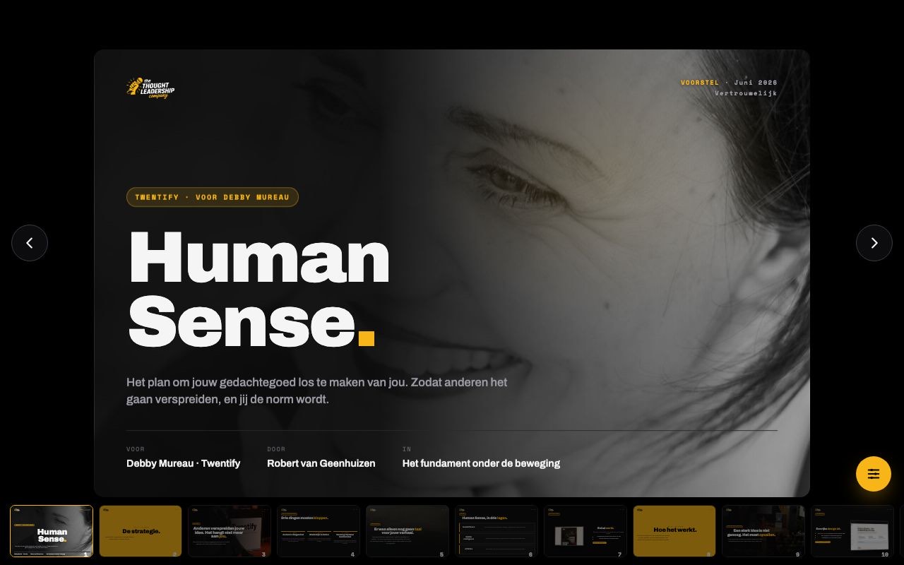 Twentify: Human Sense.