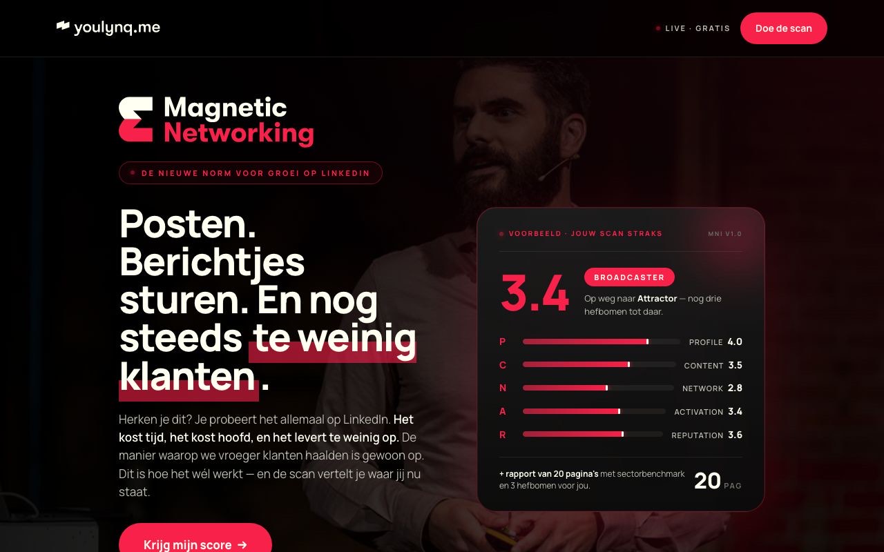 YouLynq.me: Stop pushing. Start attracting.