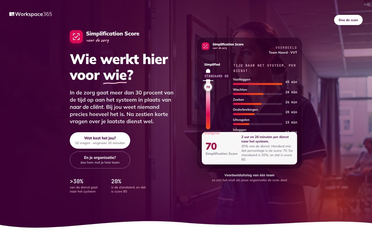 Workspace 365: Iedereen voelt het. Niemand had er een woord voor.