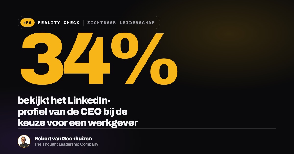 Reality Check over de zichtbare CEO
