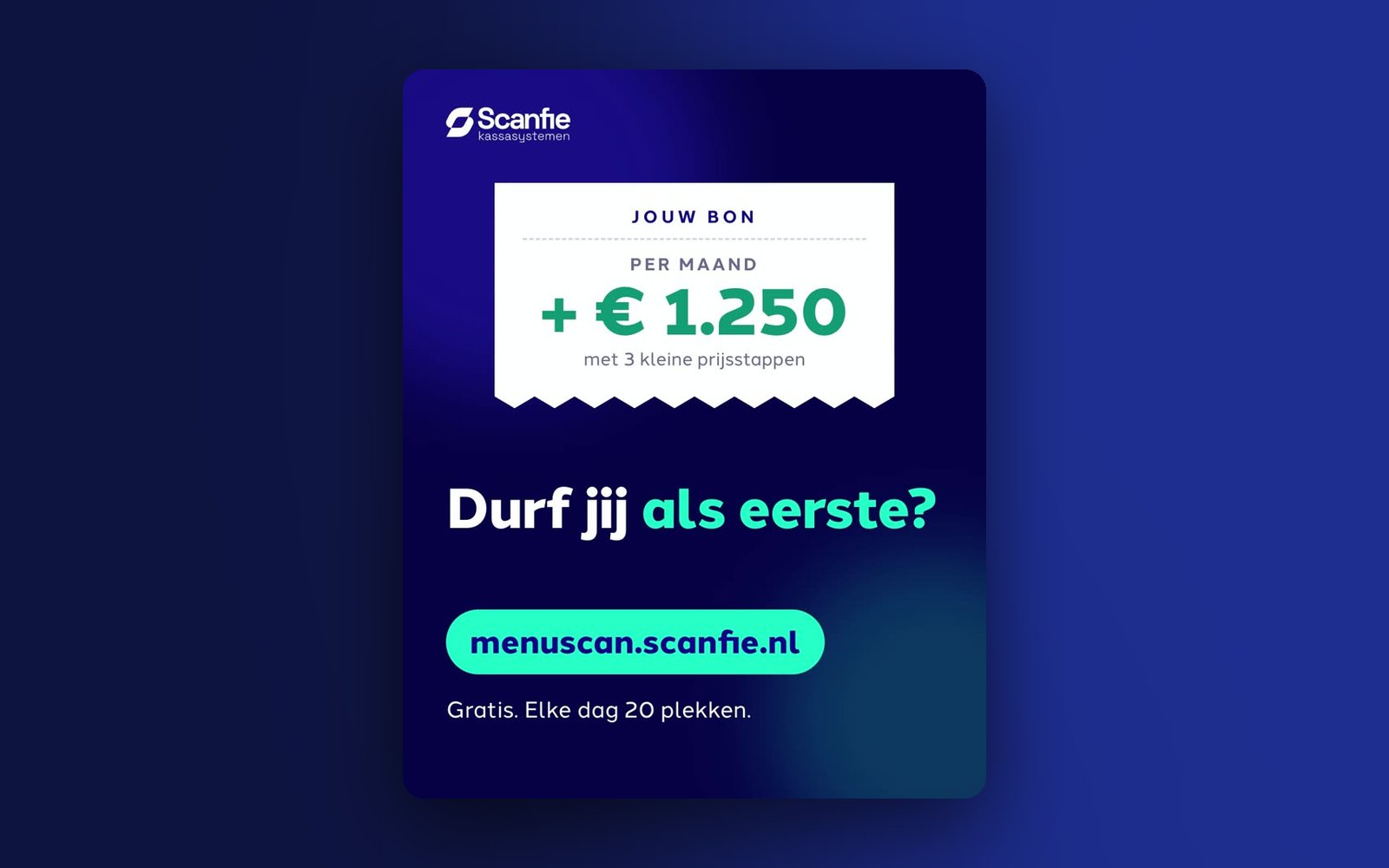 Het beeld van de oproepvideo waarmee de campagne begon